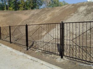 Ограда из металла, Борисполь