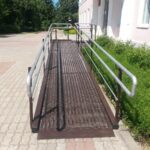 Пандус для уже построенного дома, Киев